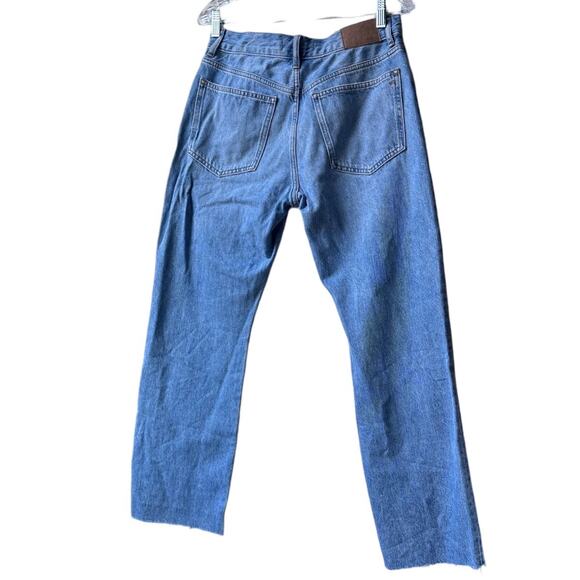 Madewell Light Blue Straight Leg Jeans - Picture 4 of 11